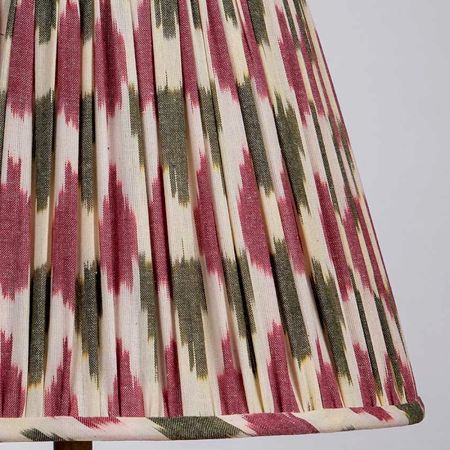 Pink Ikat Empire Lampshade Large
